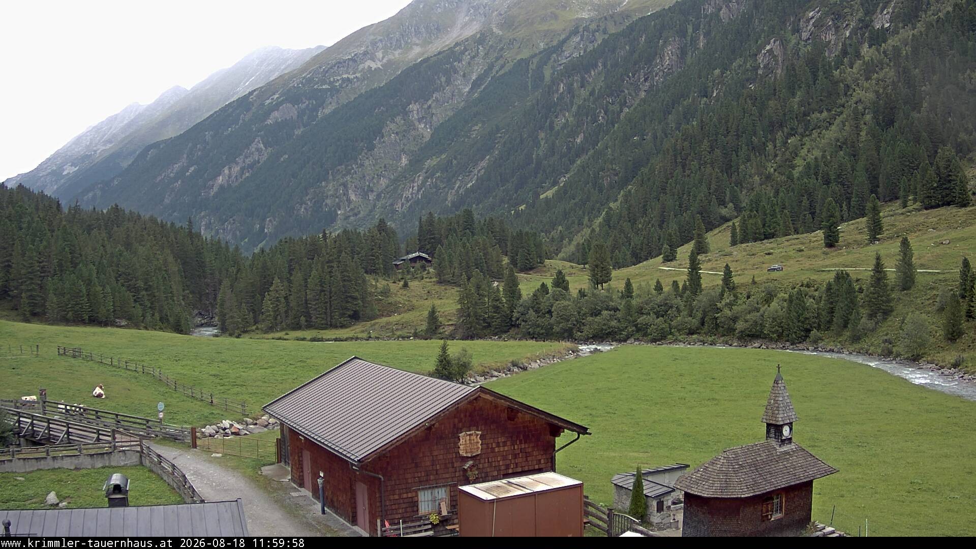 Archiv Foto Webcam Krimmler Tauernhaus Süd (Zillertal Arena)