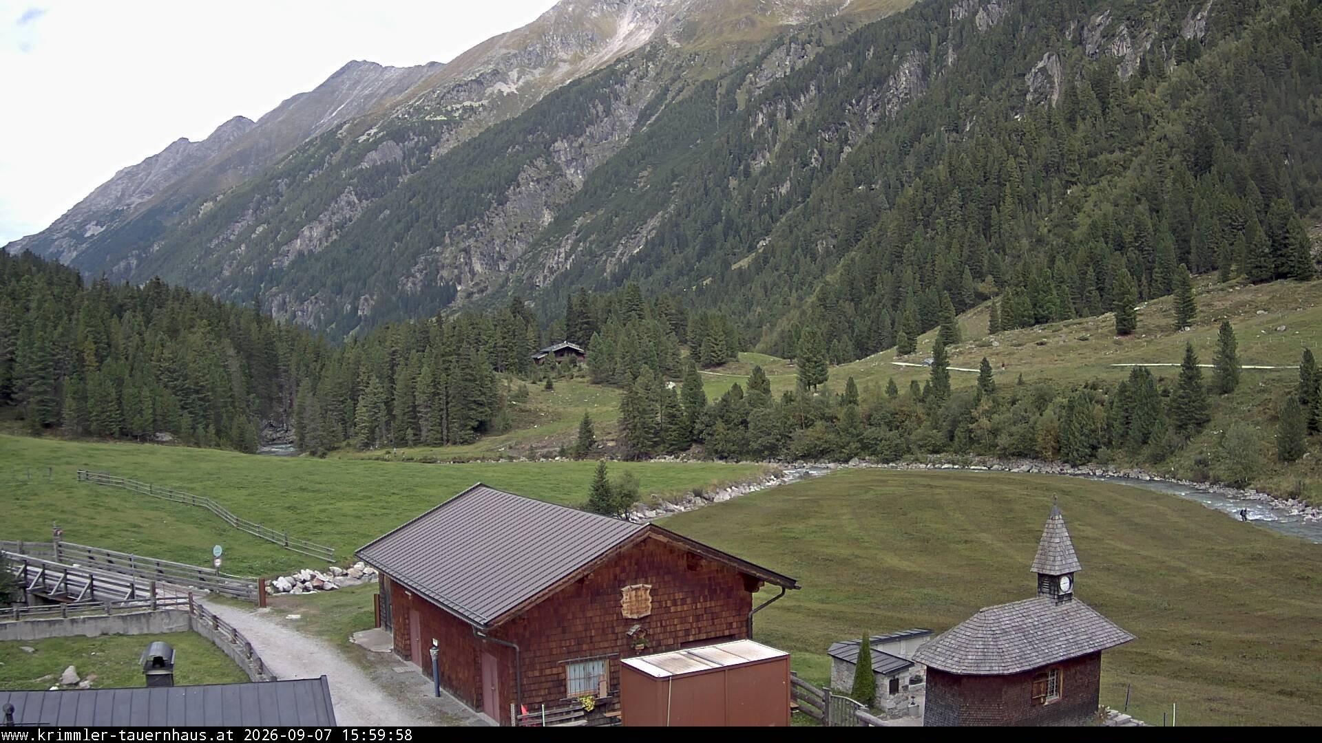 Archiv Foto Webcam Krimmler Tauernhaus Süd (Zillertal Arena)