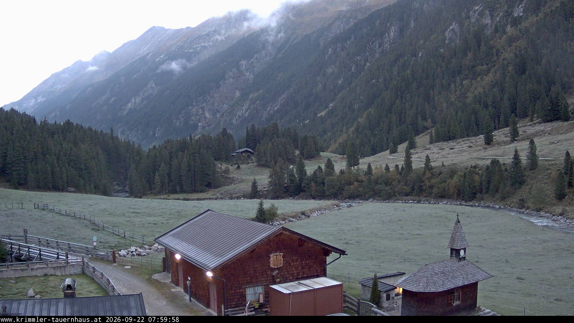Archiv Foto Webcam Krimmler Tauernhaus Süd (Zillertal Arena)