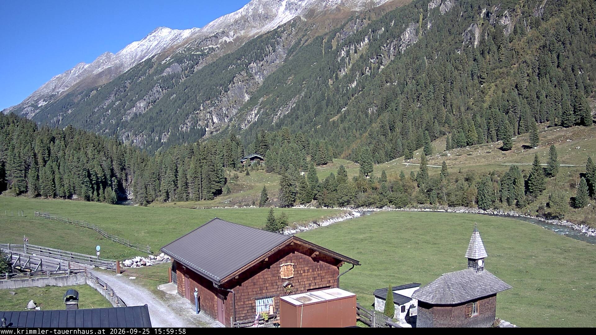 Archiv Foto Webcam Krimmler Tauernhaus Süd (Zillertal Arena)