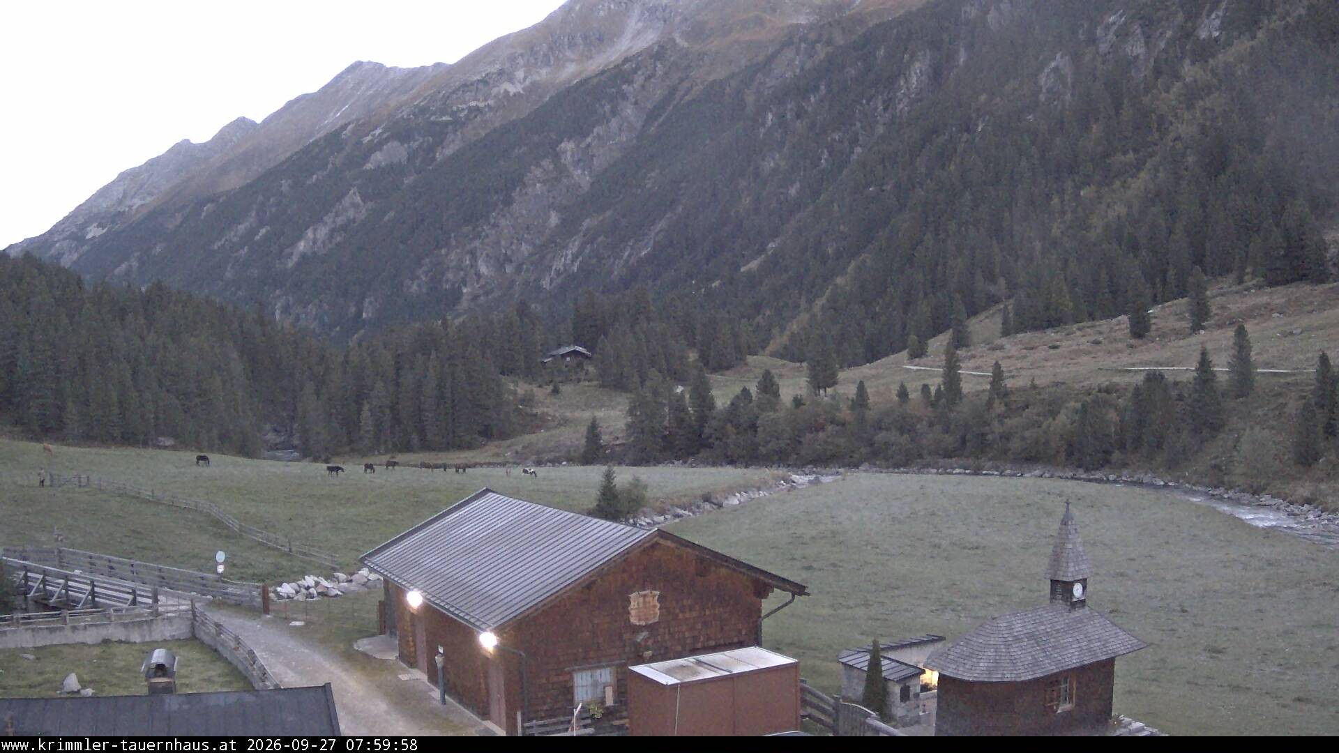 Archiv Foto Webcam Krimmler Tauernhaus Süd (Zillertal Arena)