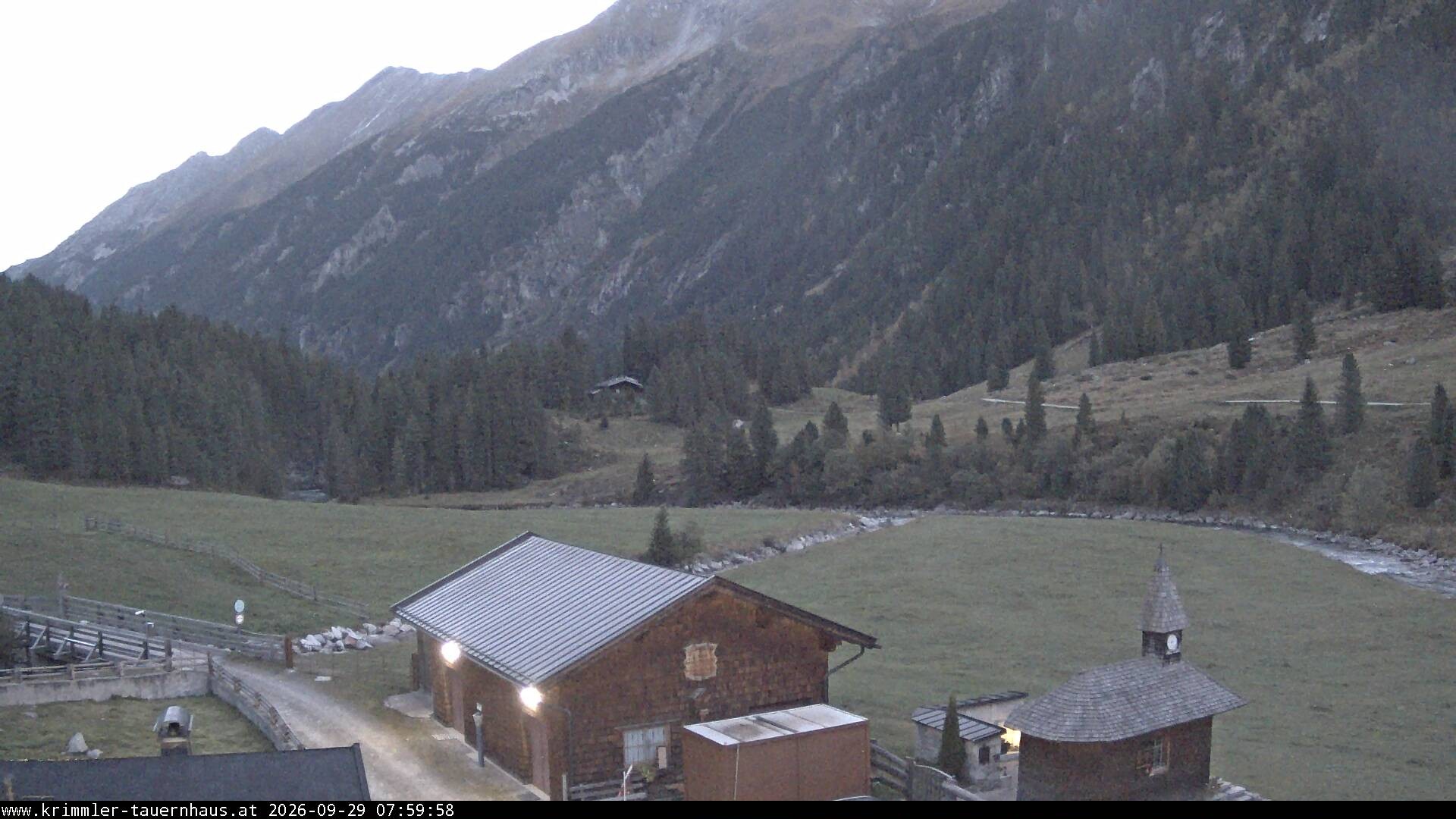 Archiv Foto Webcam Krimmler Tauernhaus Süd (Zillertal Arena)