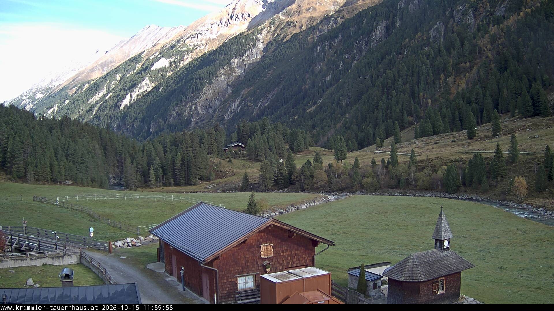 Archiv Foto Webcam Krimmler Tauernhaus Süd (Zillertal Arena)