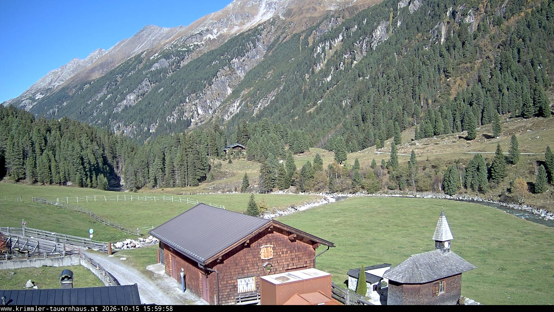 Archiv Foto Webcam Krimmler Tauernhaus Süd (Zillertal Arena)
