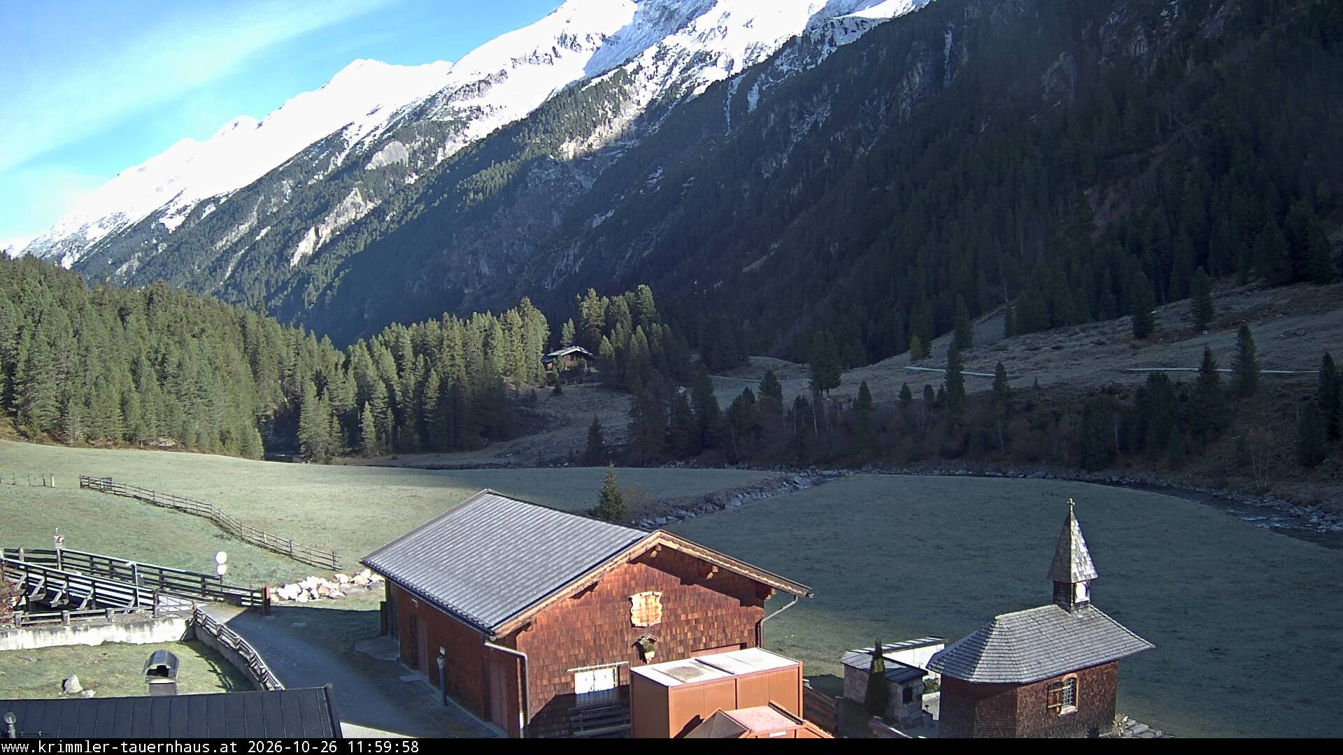 Archiv Foto Webcam Krimmler Tauernhaus Süd (Zillertal Arena)