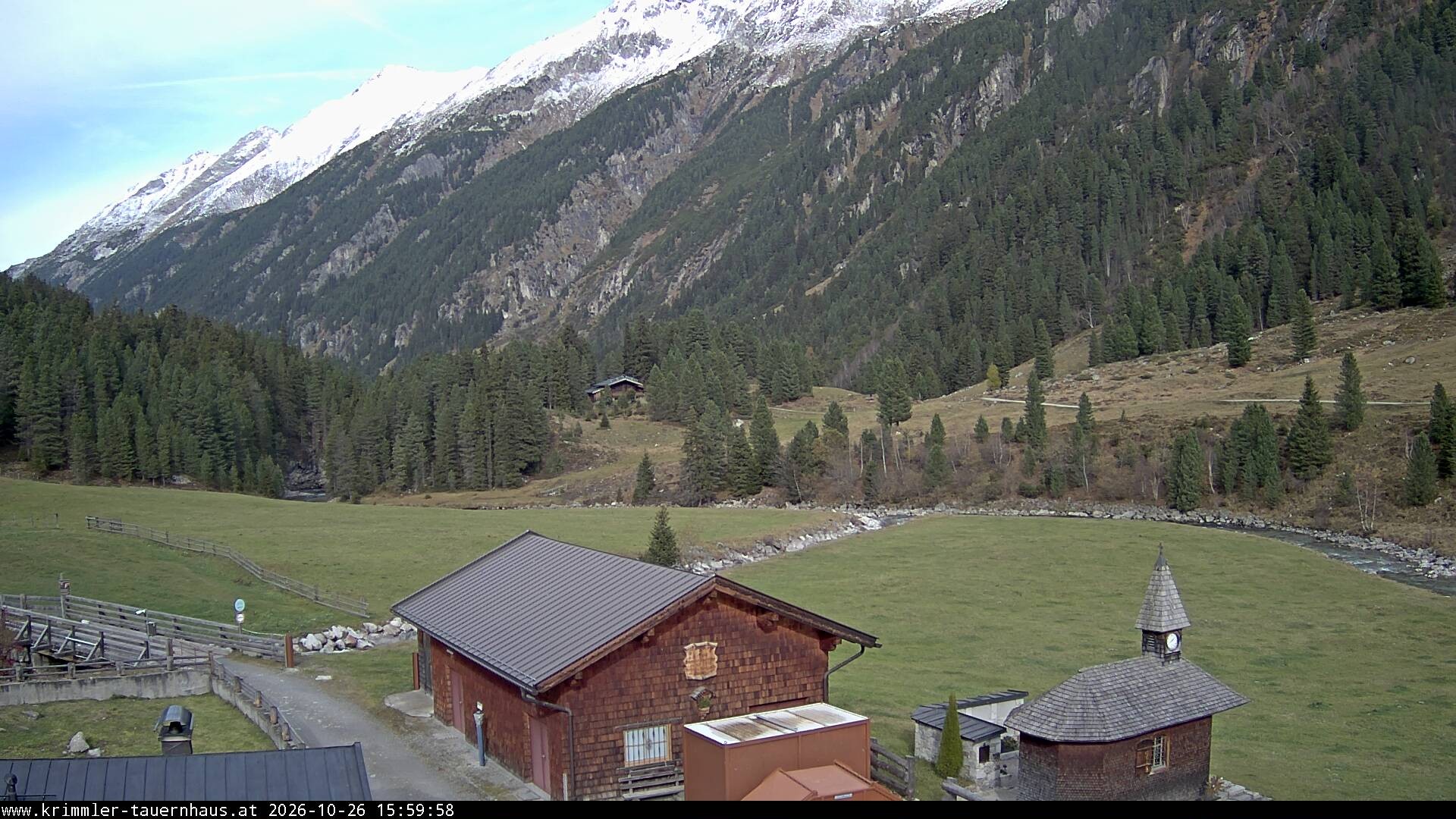 Archiv Foto Webcam Krimmler Tauernhaus Süd (Zillertal Arena)