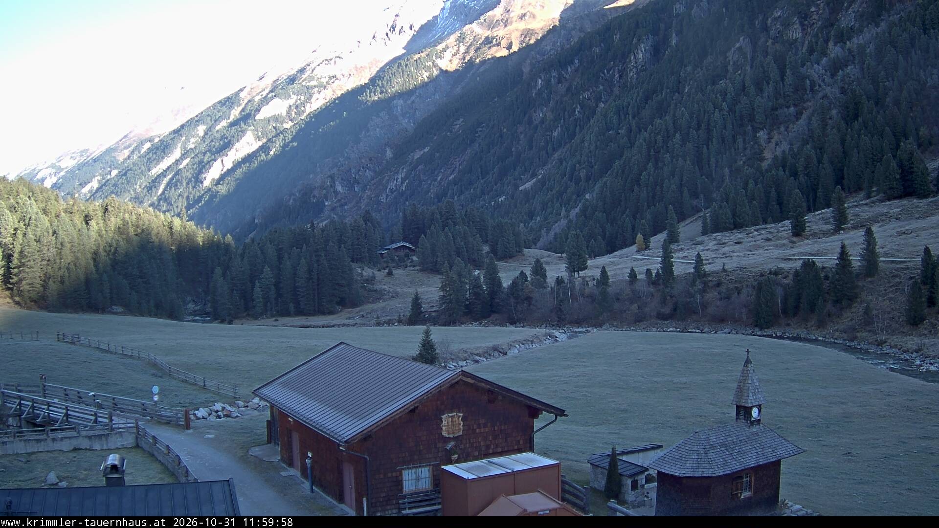 Archiv Foto Webcam Krimmler Tauernhaus Süd (Zillertal Arena)