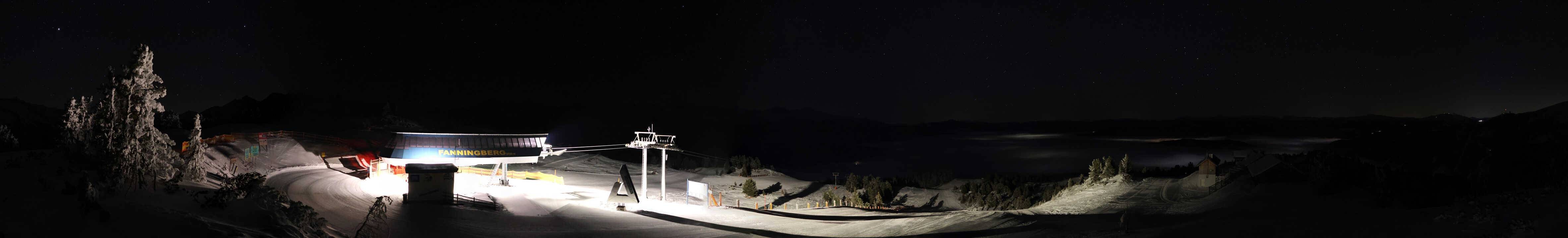 Archived image Webcam Fanningberg - View from top station