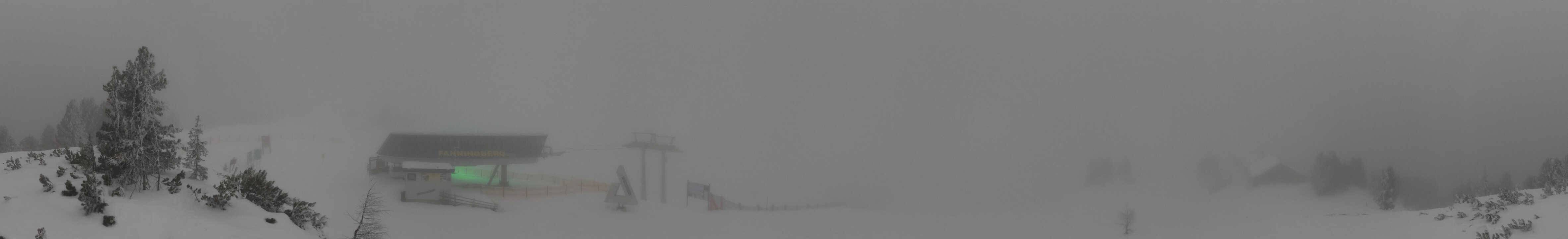 Archived image Webcam Fanningberg - View from top station