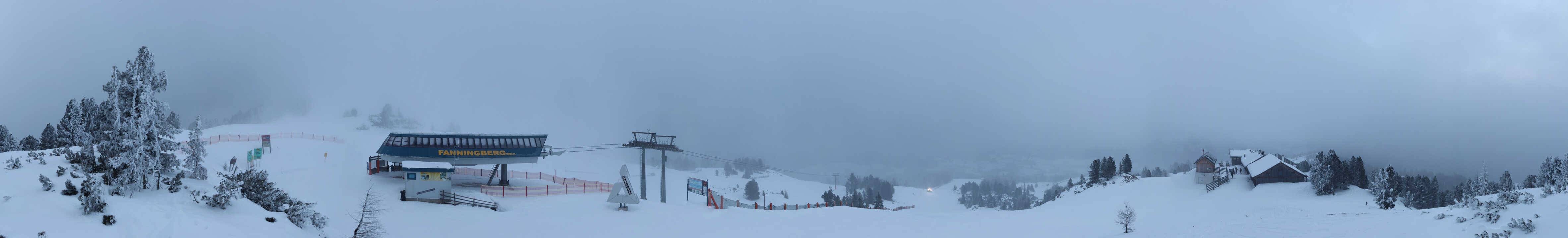 Archived image Webcam Fanningberg - View from top station