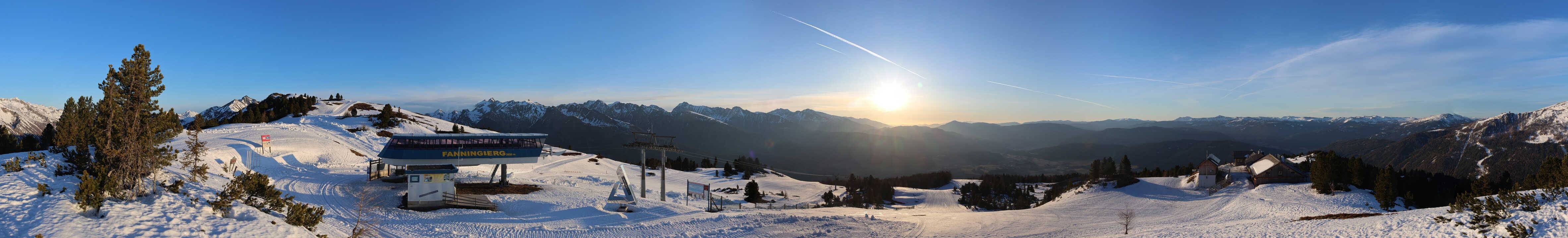 Archiv Foto Webcam Fanningberg - Frischinghöhe