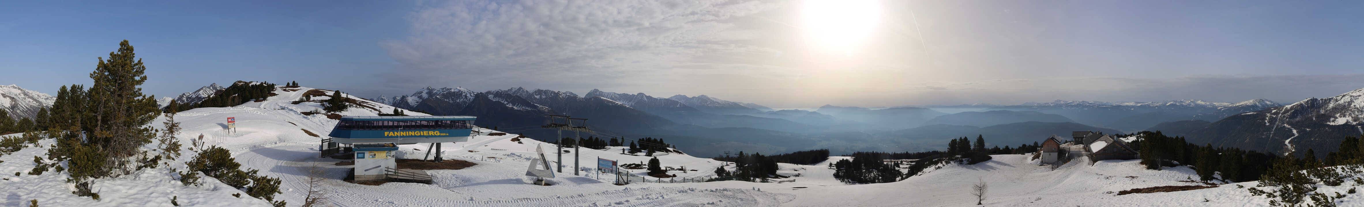 Archived image Webcam Fanningberg - View from top station