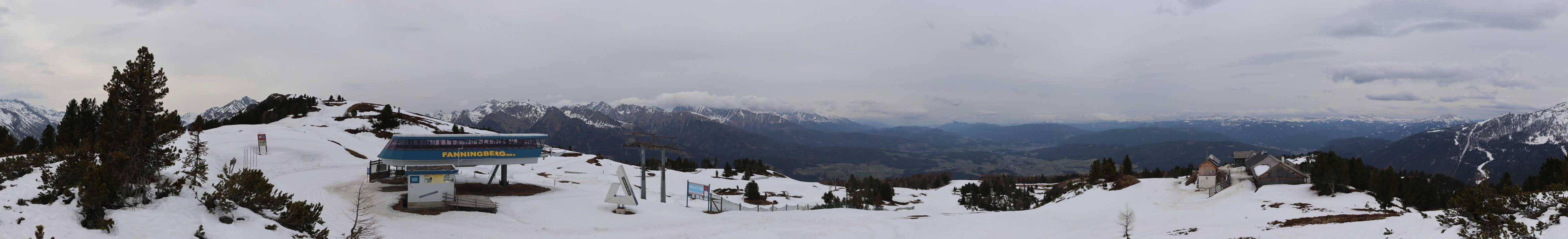 Archived image Webcam Fanningberg - View from top station