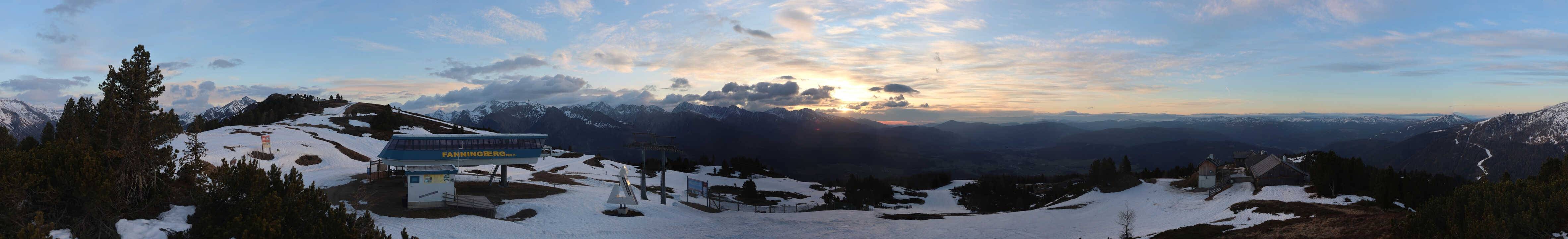 Archiv Foto Webcam Fanningberg - Frischinghöhe