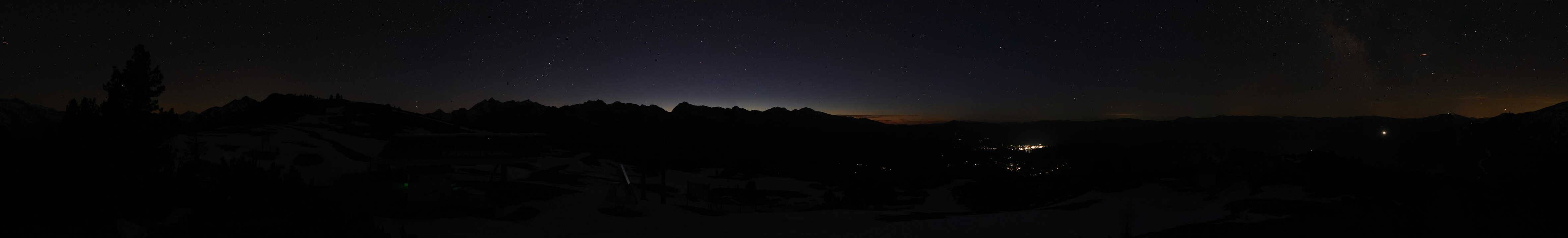 Archived image Webcam Fanningberg - View from top station