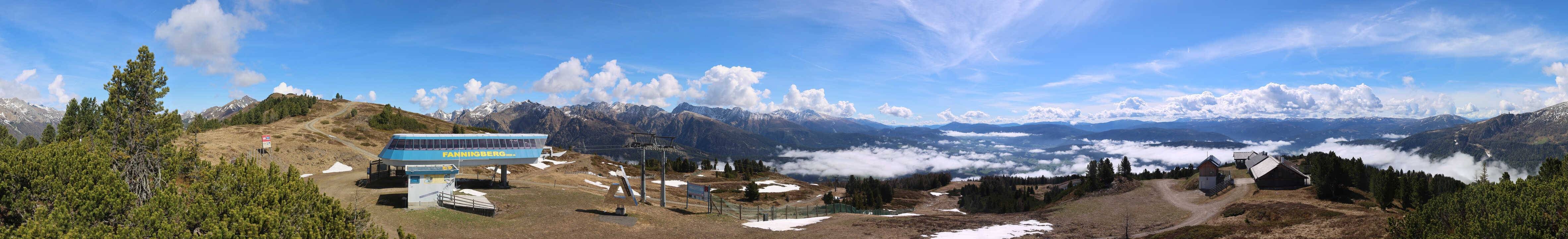 Archiv Foto Webcam Fanningberg - Frischinghöhe