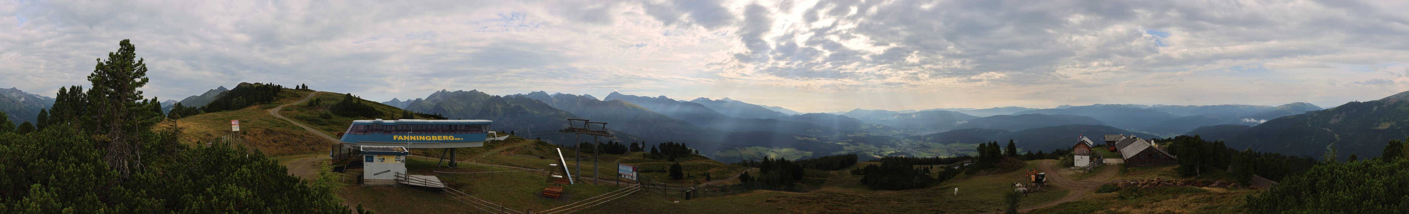 Archived image Webcam Fanningberg - View from top station