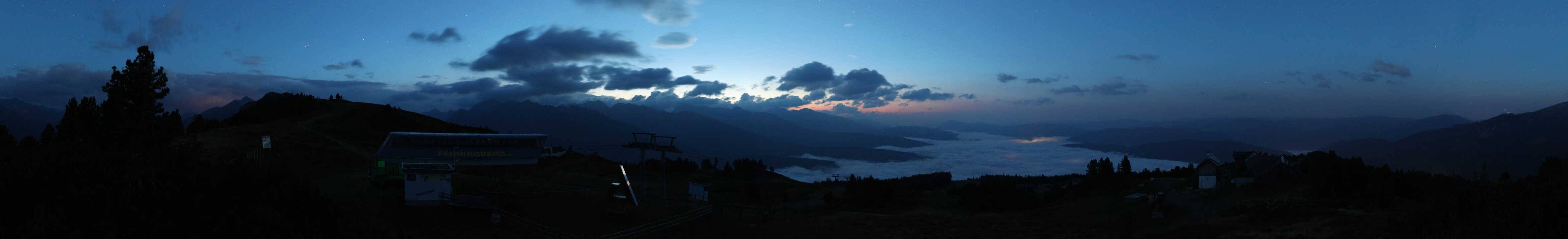 Archived image Webcam Fanningberg - View from top station