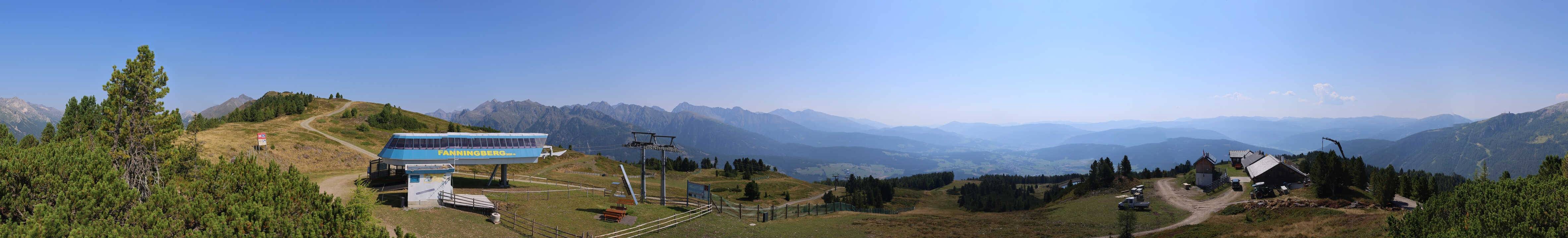 Archived image Webcam Fanningberg - View from top station