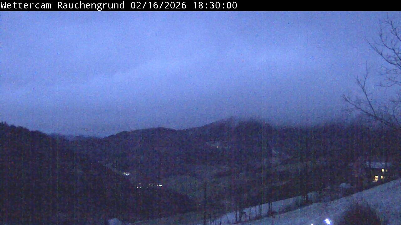 Archived image Webcam "Rauchengrund"
