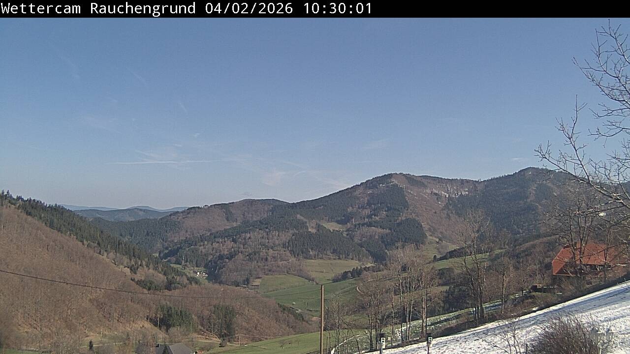 Archived image Webcam "Rauchengrund"