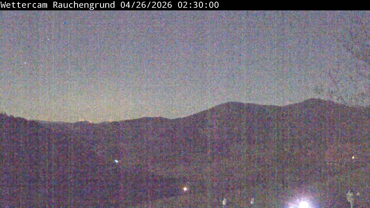 Archived image Webcam "Rauchengrund"