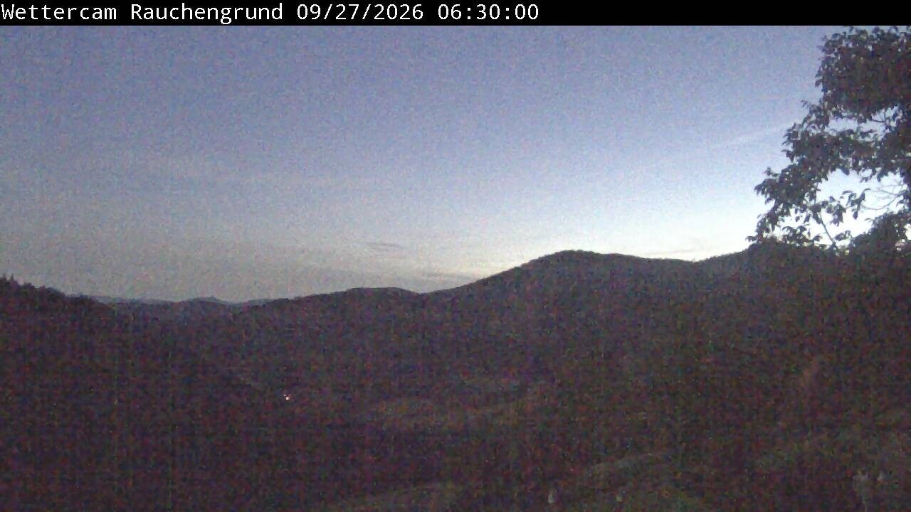 Archived image Webcam "Rauchengrund"