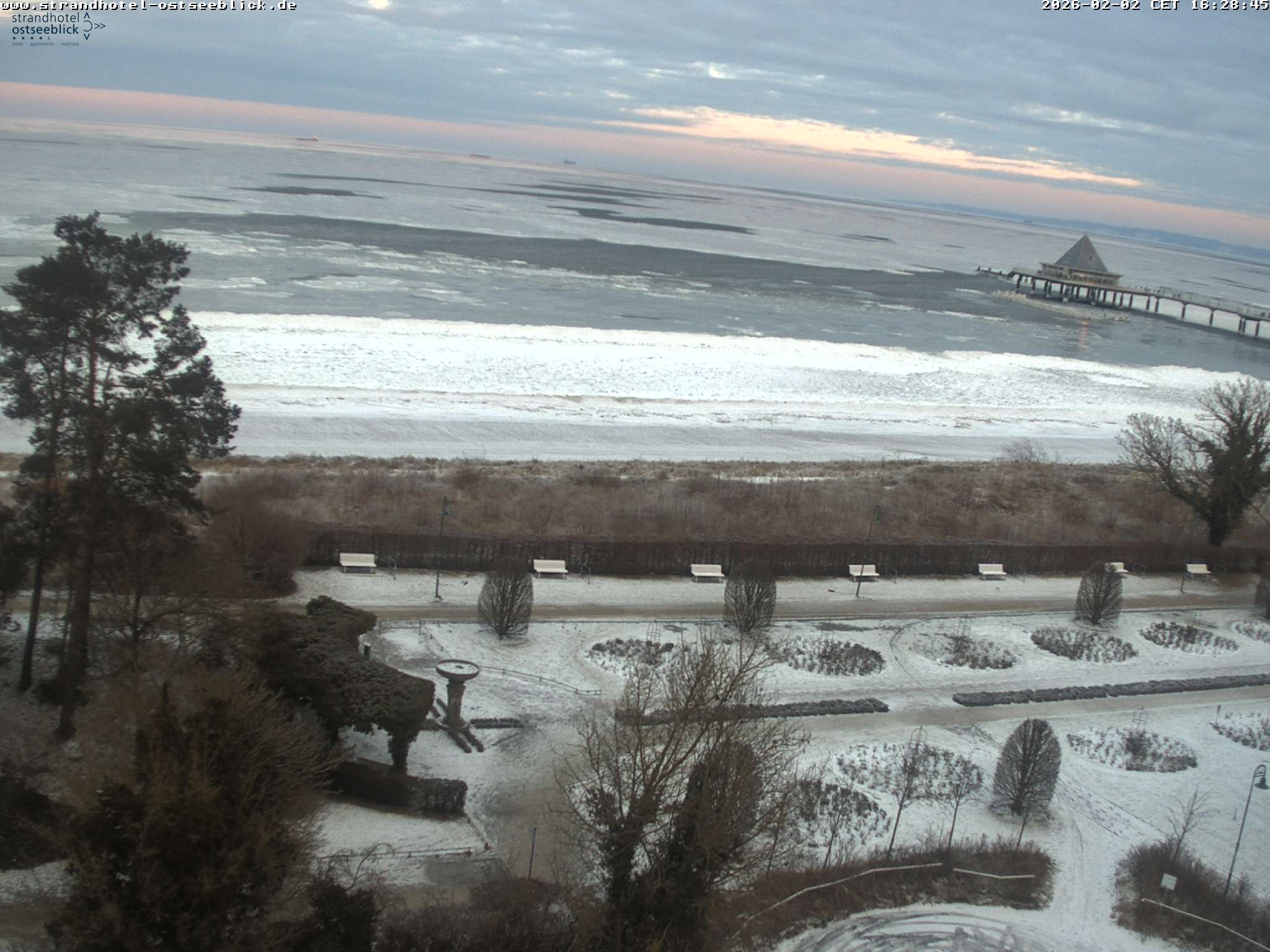 Archiv Foto Webcam Usedom: Ostseeblick Heringsdorf