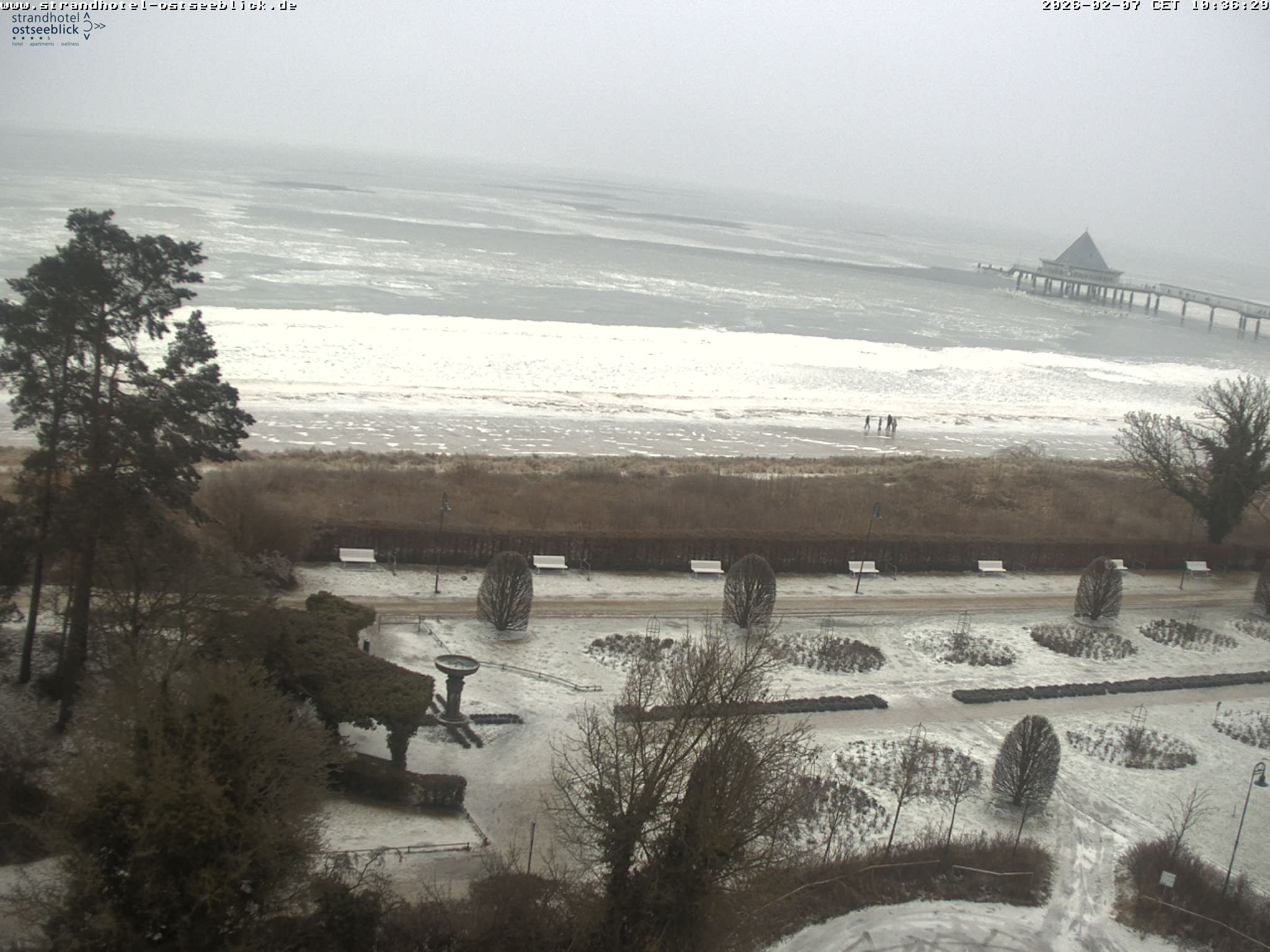 Archiv Foto Webcam Usedom: Ostseeblick Heringsdorf