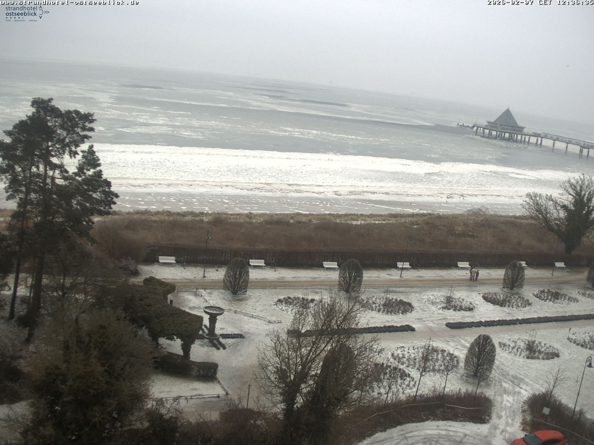 Archiv Foto Webcam Usedom: Ostseeblick Heringsdorf