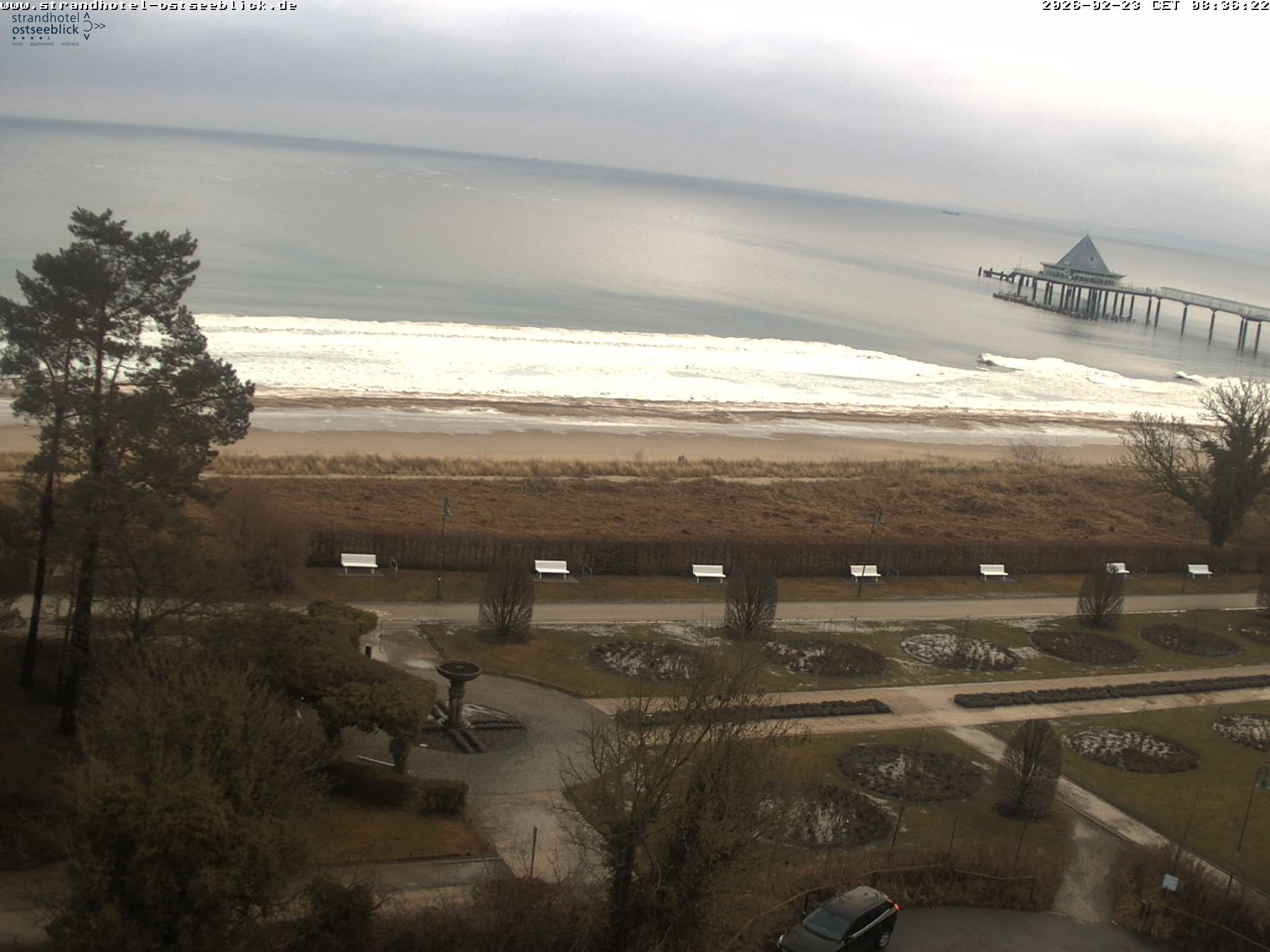 Archiv Foto Webcam Usedom: Ostseeblick Heringsdorf