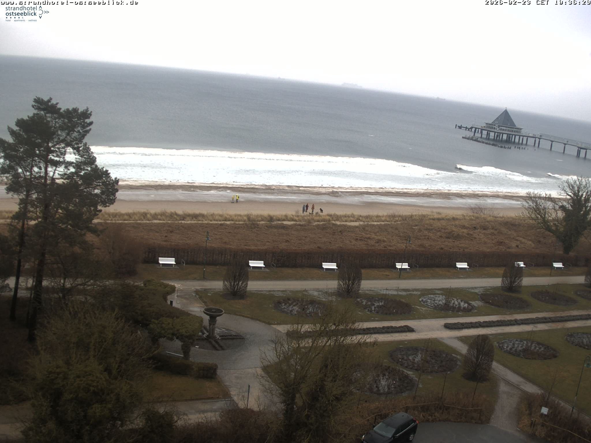 Archiv Foto Webcam Usedom: Ostseeblick Heringsdorf