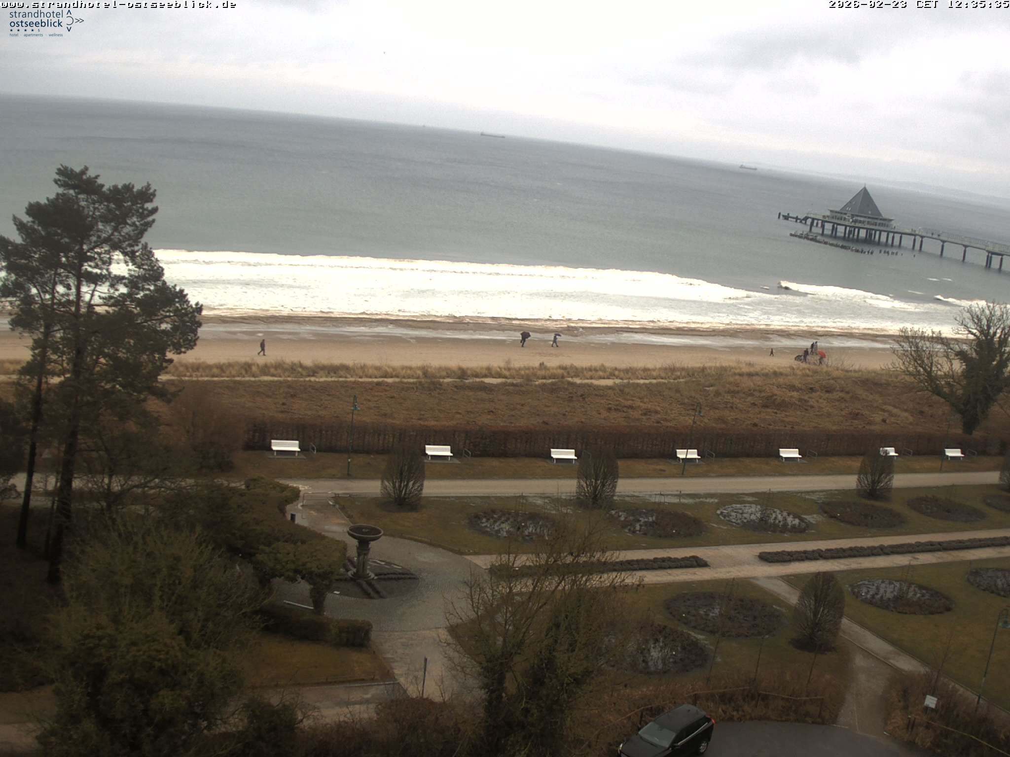 Archiv Foto Webcam Usedom: Ostseeblick Heringsdorf