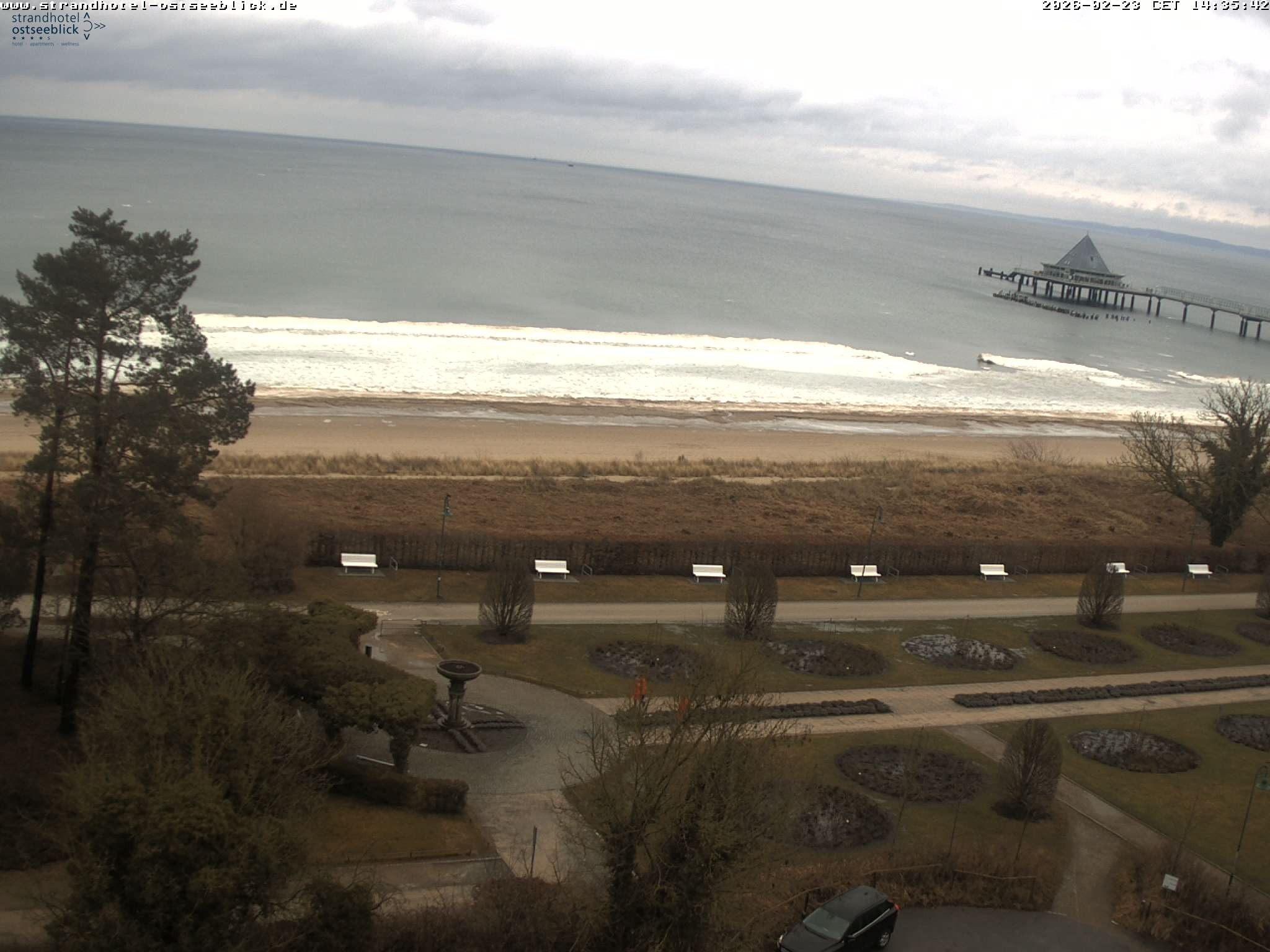 Archiv Foto Webcam Usedom: Ostseeblick Heringsdorf