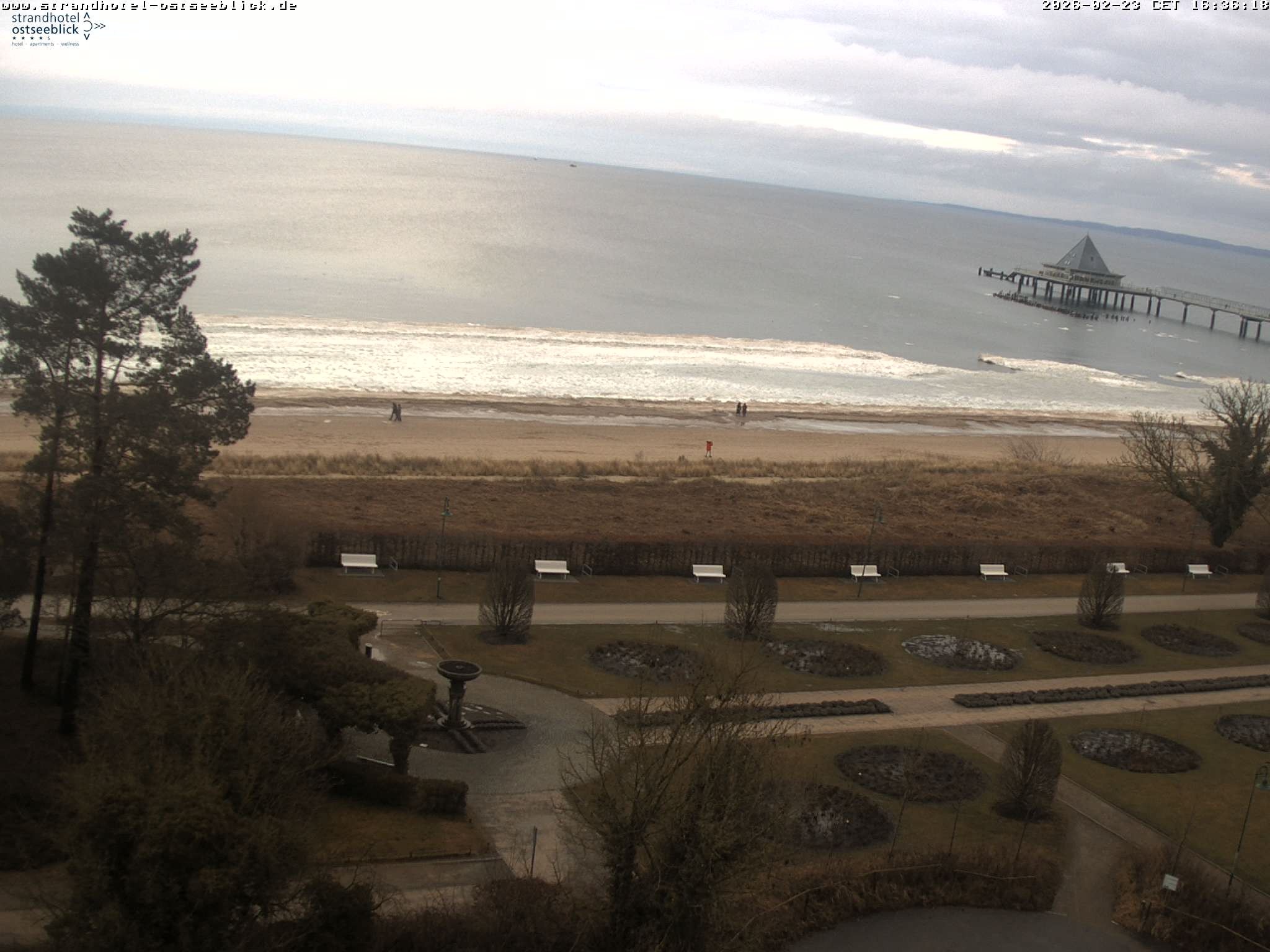 Archiv Foto Webcam Usedom: Ostseeblick Heringsdorf