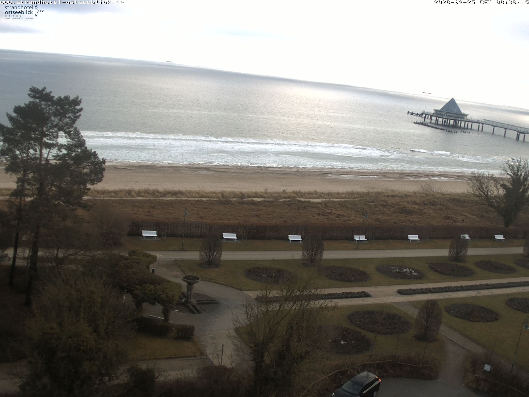 Archiv Foto Webcam Usedom: Ostseeblick Heringsdorf