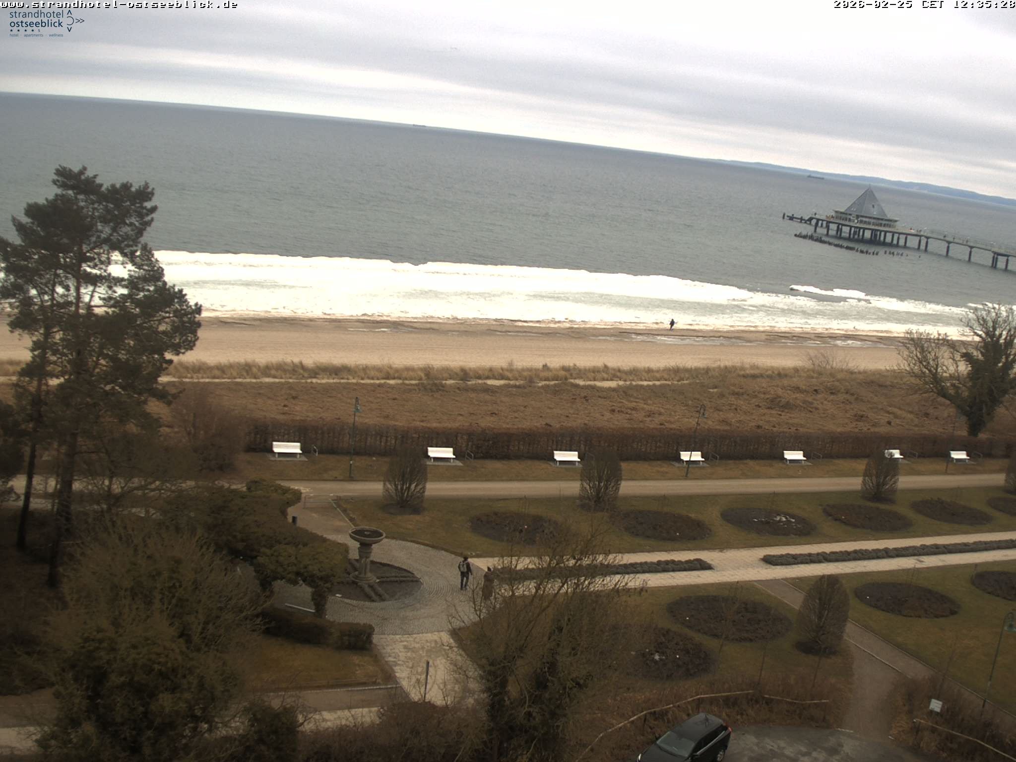 Archiv Foto Webcam Usedom: Ostseeblick Heringsdorf