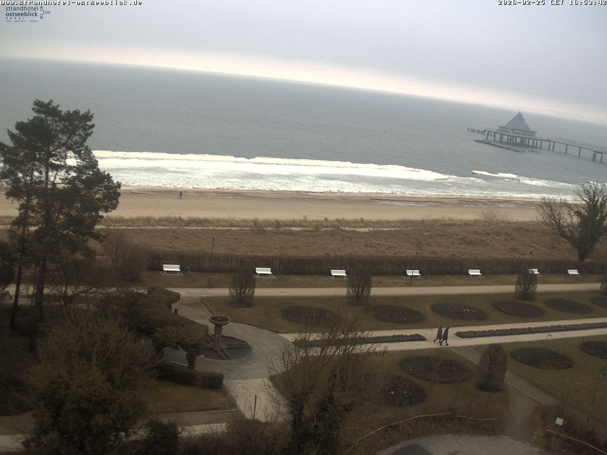 Archiv Foto Webcam Usedom: Ostseeblick Heringsdorf