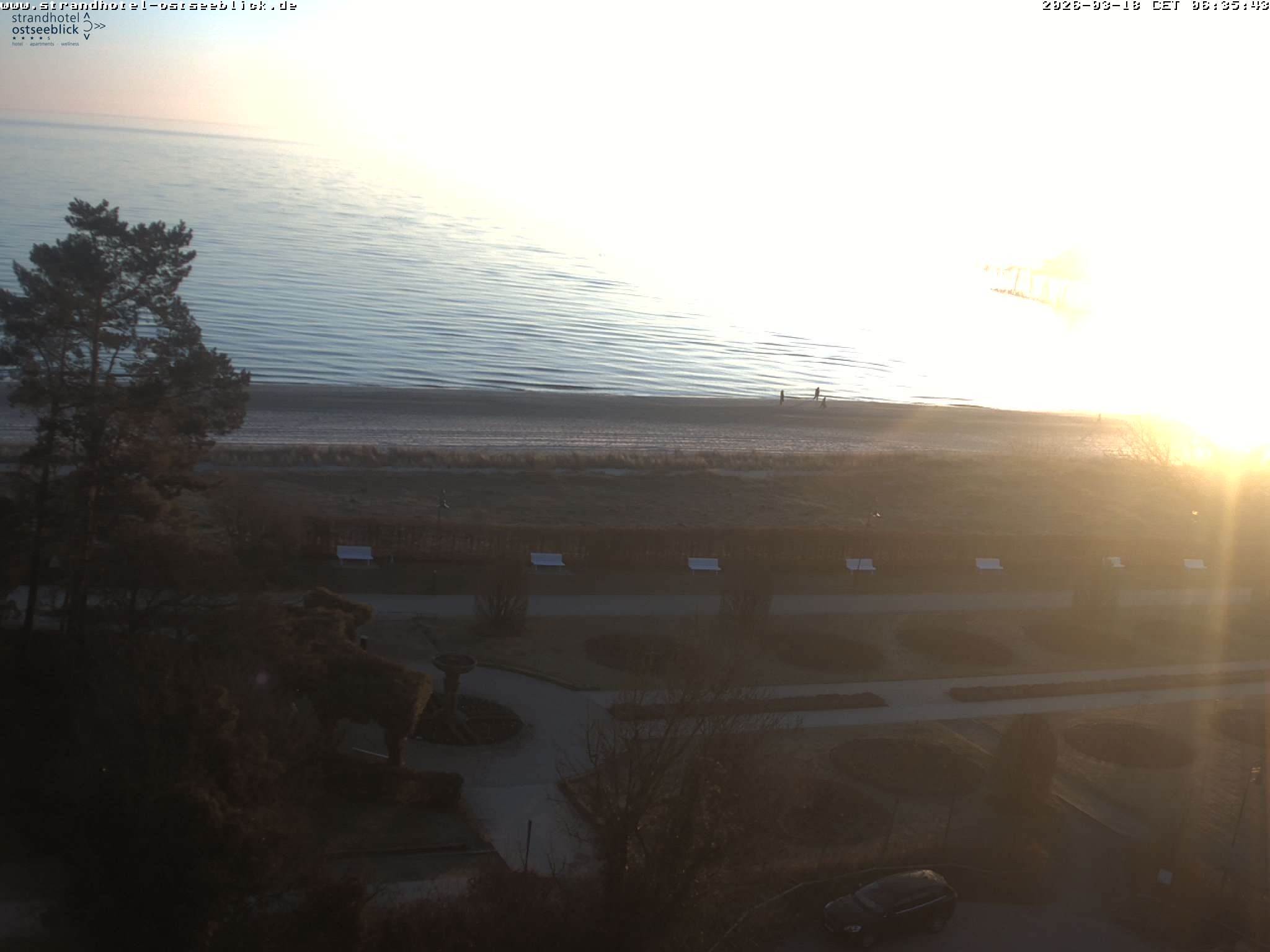 Archiv Foto Webcam Usedom: Ostseeblick Heringsdorf