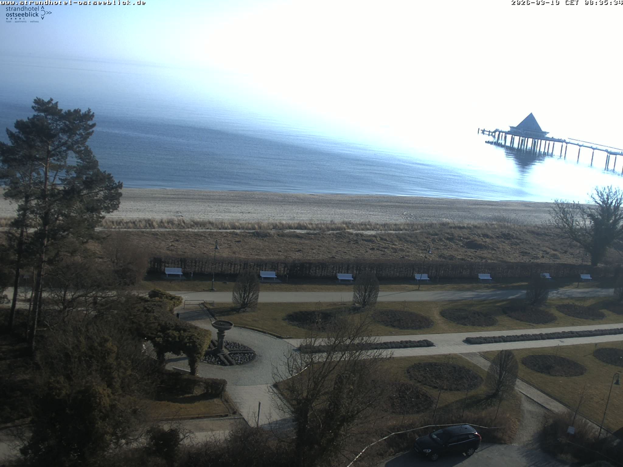 Archiv Foto Webcam Usedom: Ostseeblick Heringsdorf