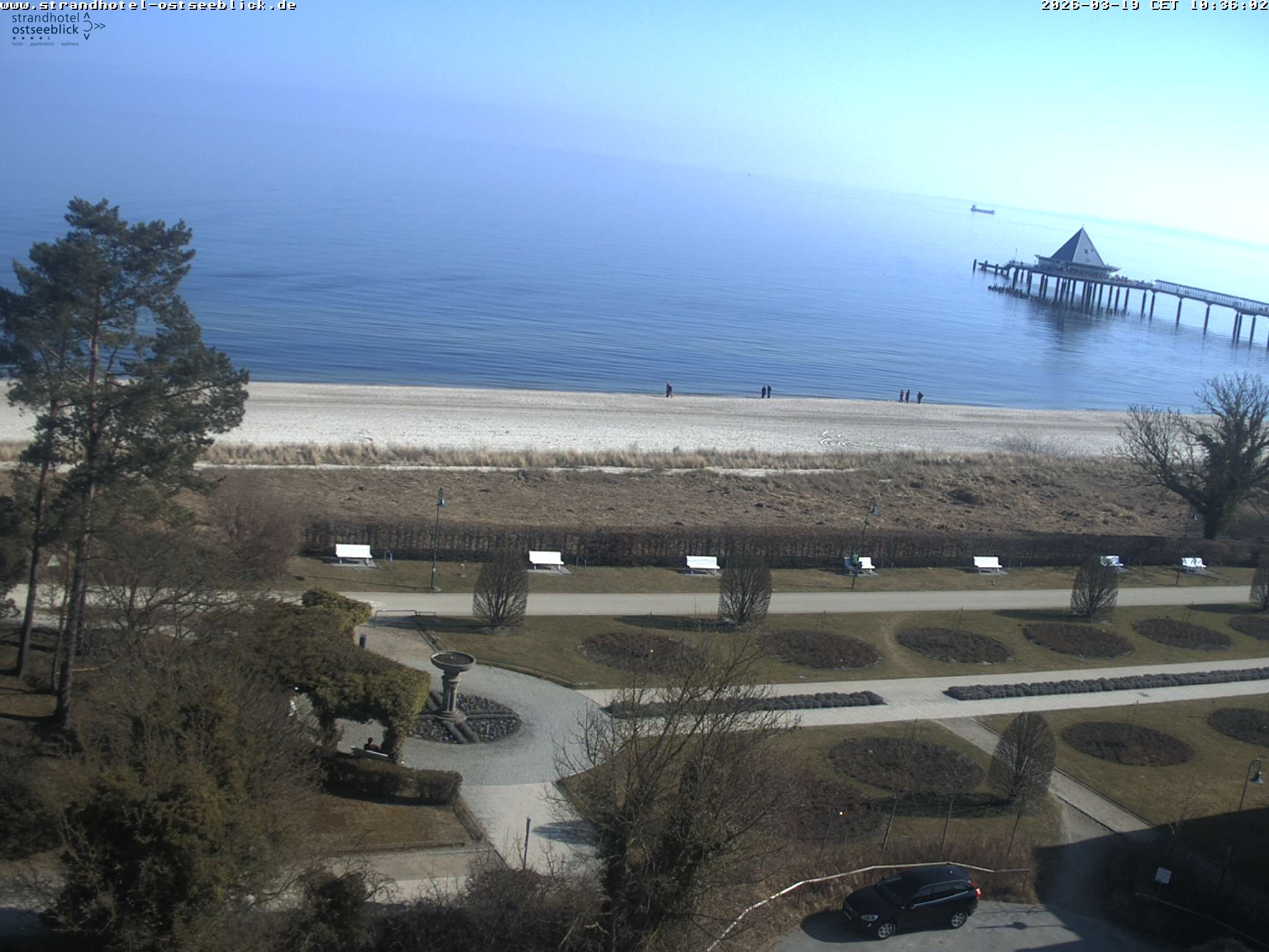 Archiv Foto Webcam Usedom: Ostseeblick Heringsdorf
