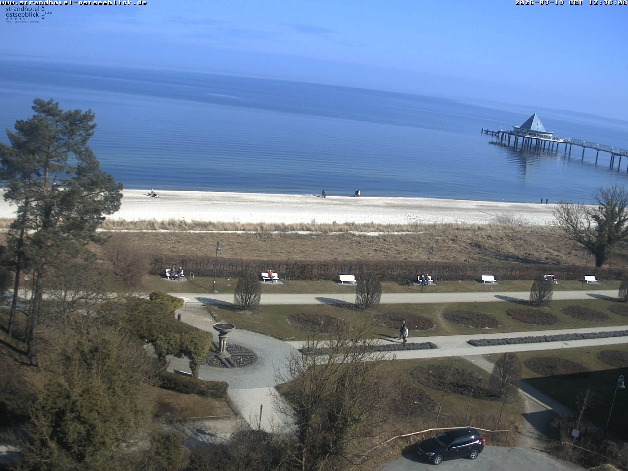 Archiv Foto Webcam Usedom: Ostseeblick Heringsdorf