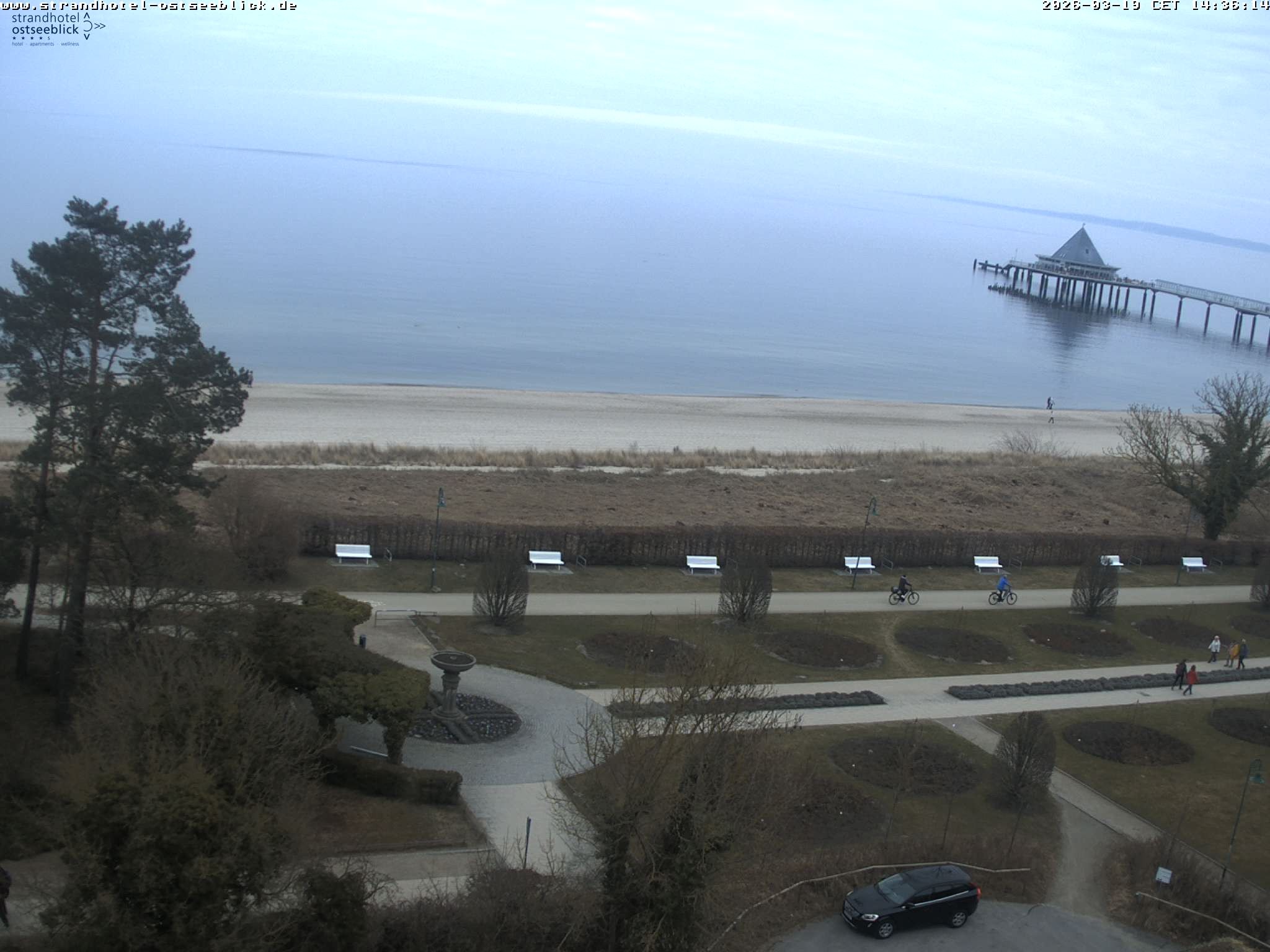Archiv Foto Webcam Usedom: Ostseeblick Heringsdorf