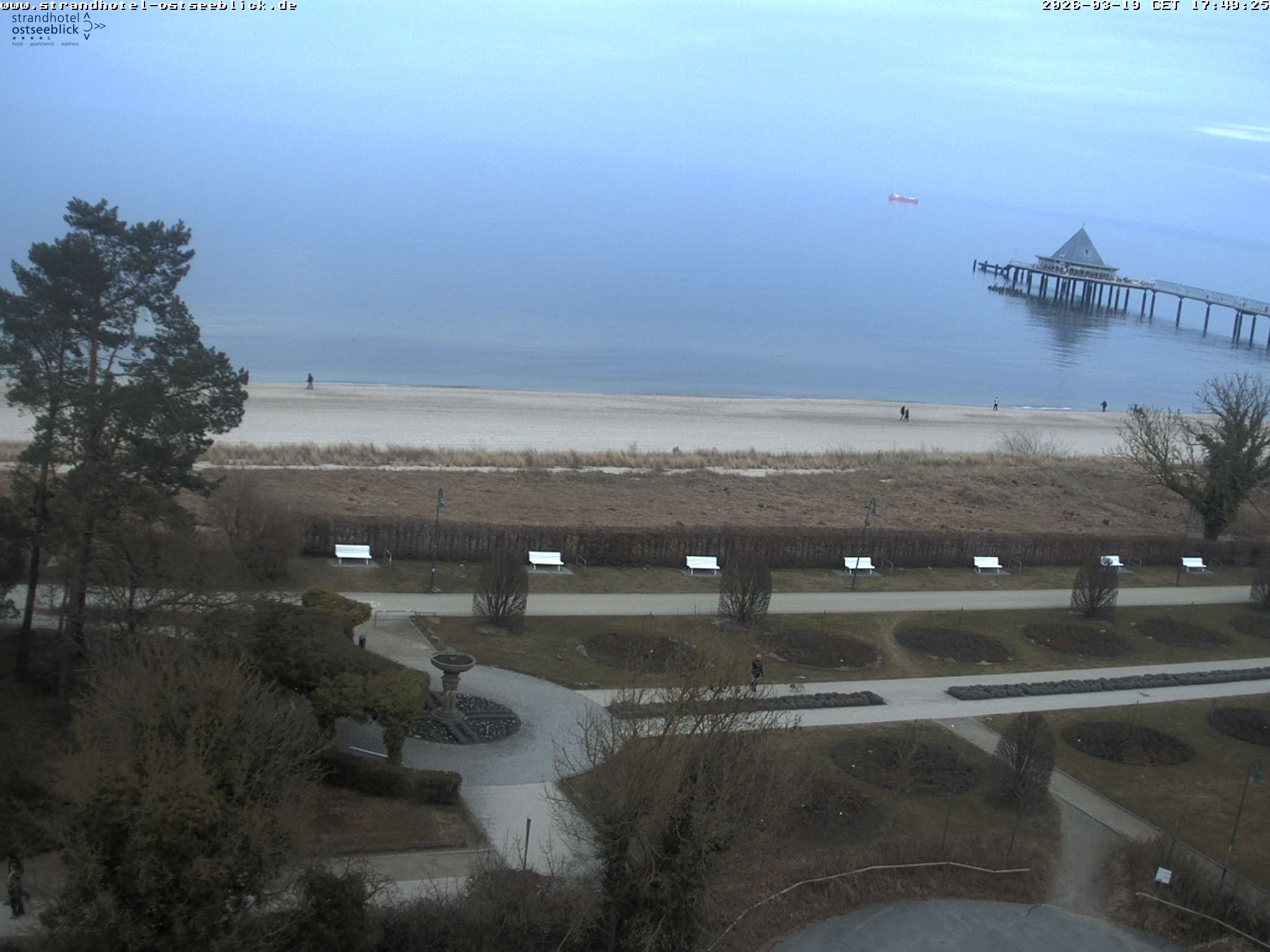 Archiv Foto Webcam Usedom: Ostseeblick Heringsdorf