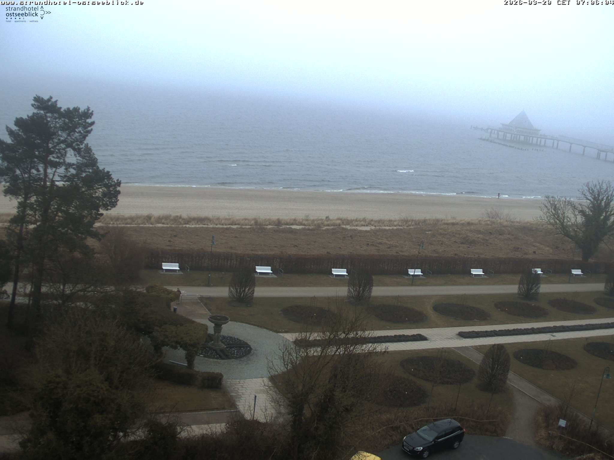 Archiv Foto Webcam Usedom: Ostseeblick Heringsdorf