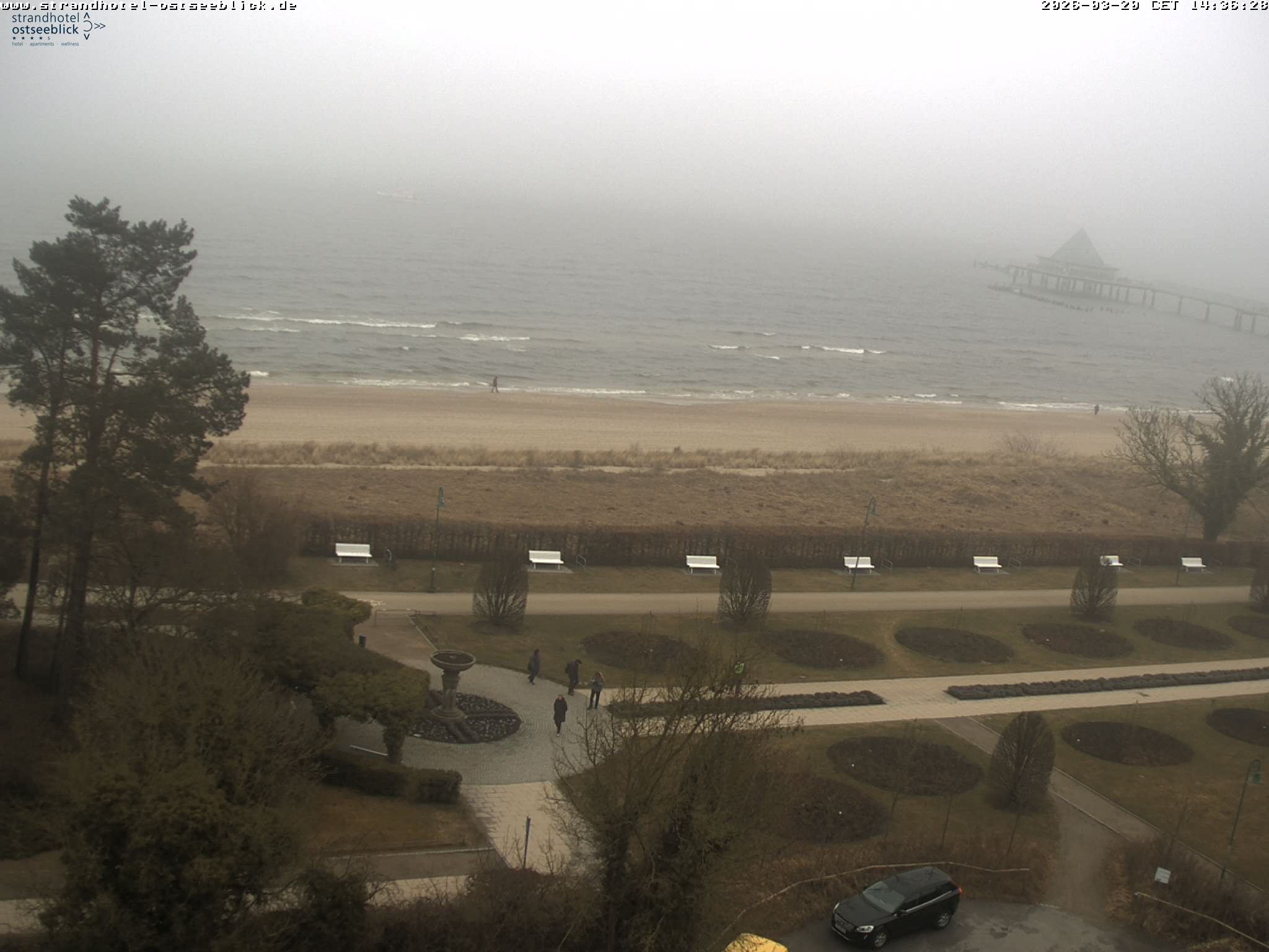 Archiv Foto Webcam Usedom: Ostseeblick Heringsdorf