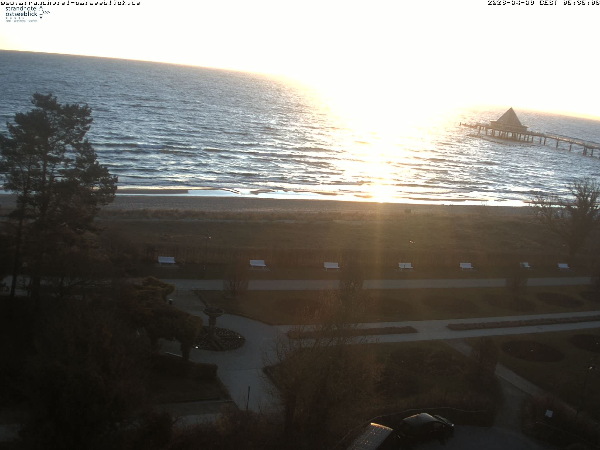 Archiv Foto Webcam Usedom: Ostseeblick Heringsdorf