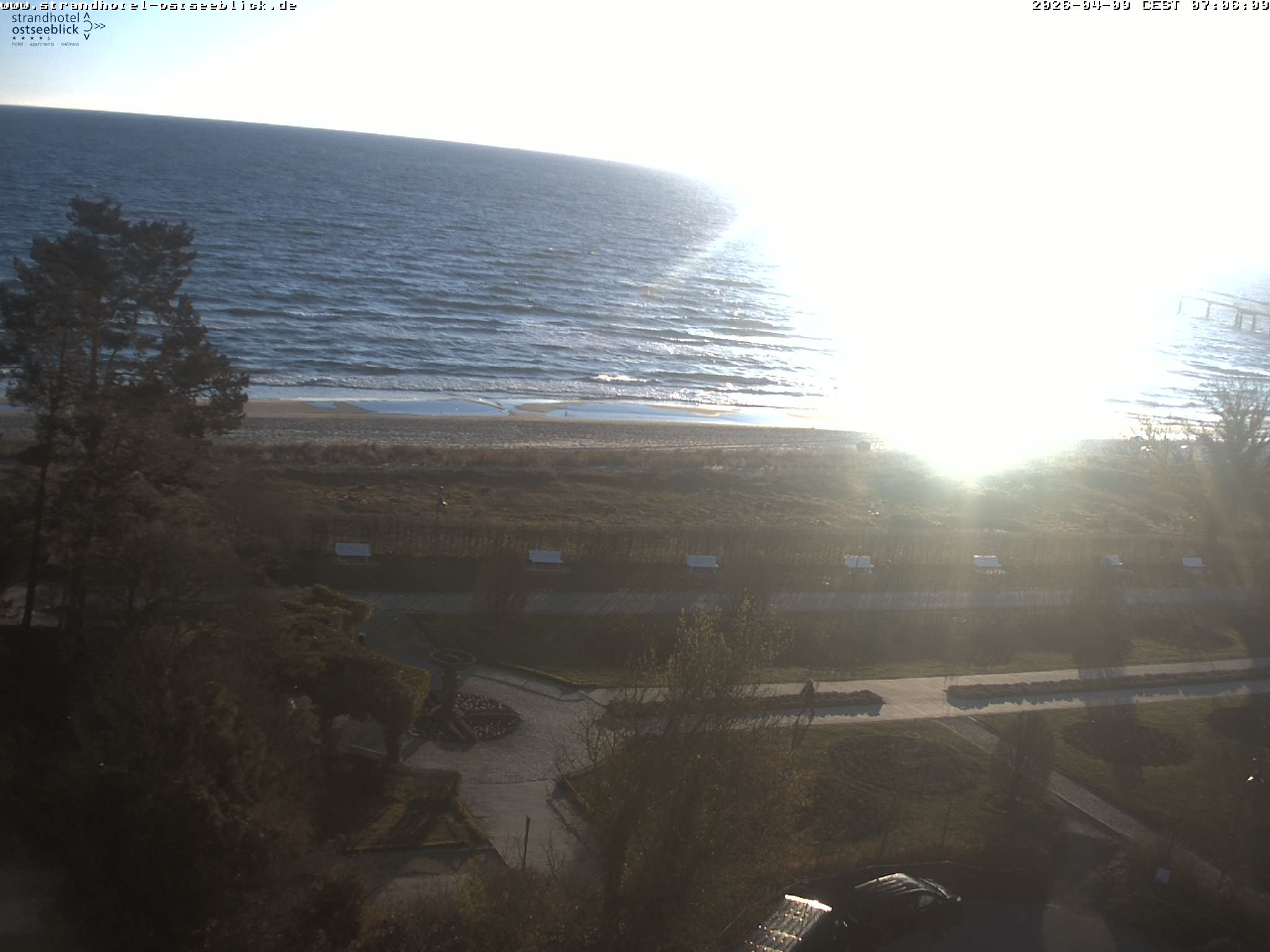 Archiv Foto Webcam Usedom: Ostseeblick Heringsdorf
