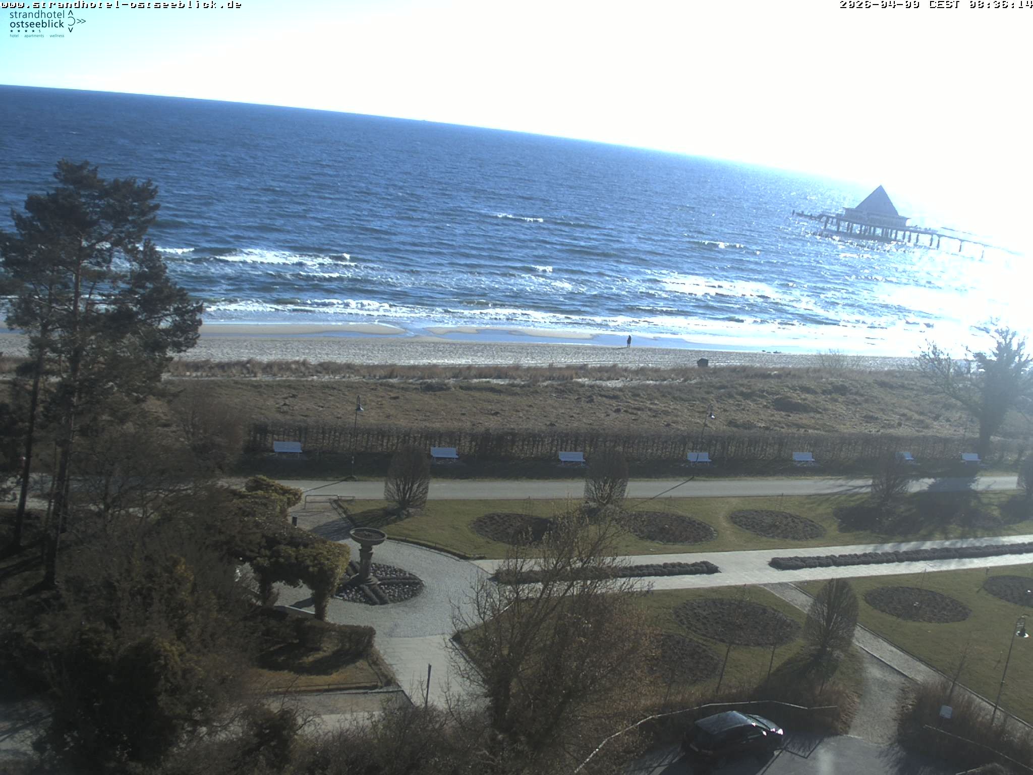 Archiv Foto Webcam Usedom: Ostseeblick Heringsdorf