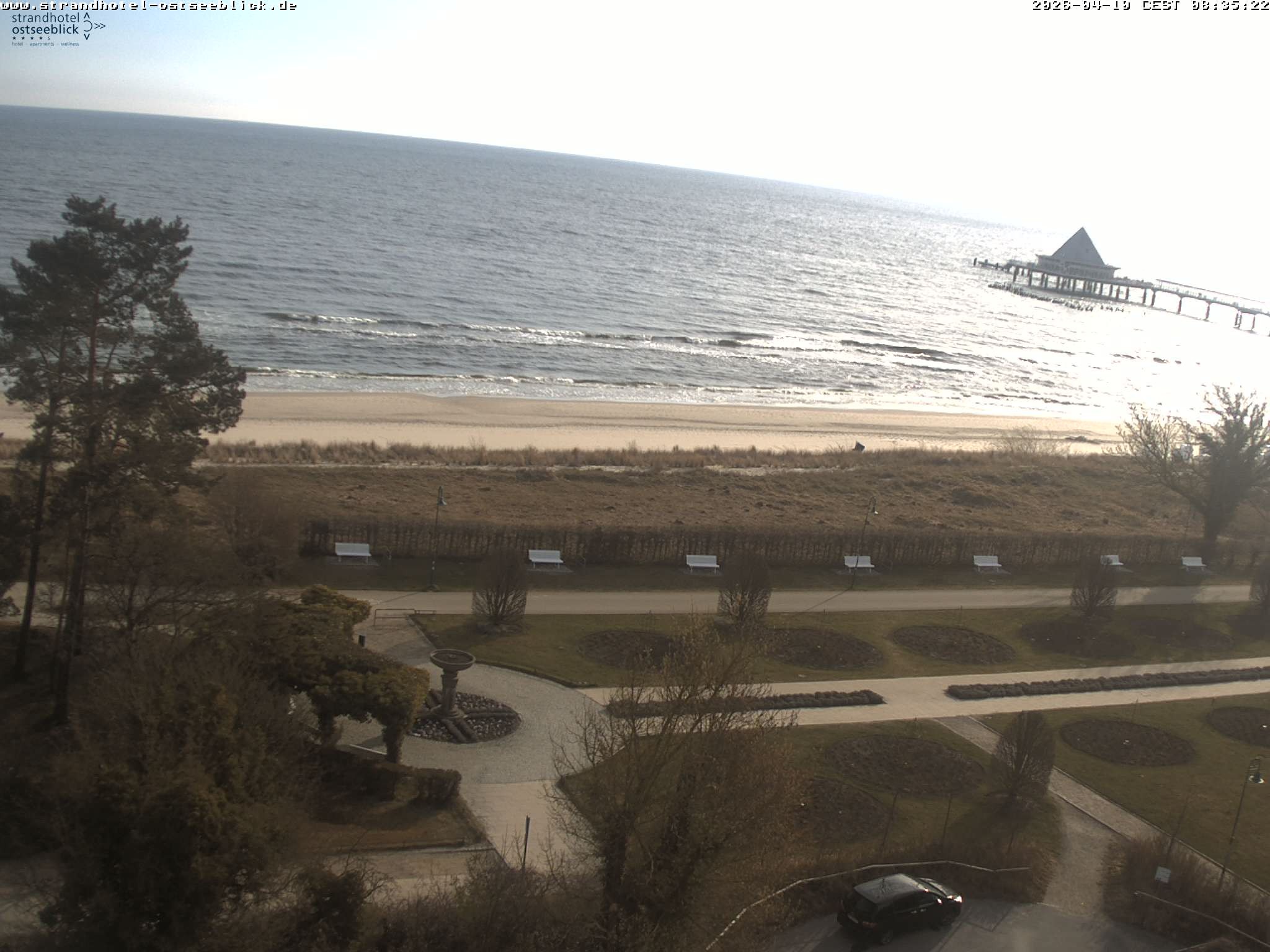 Archiv Foto Webcam Usedom: Ostseeblick Heringsdorf